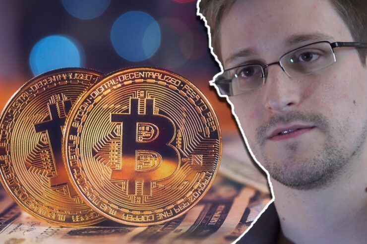 Edward Snowden bitcoin